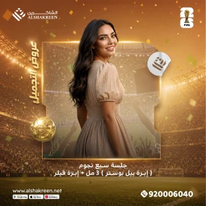 جلسة سبع نجوم ( ابرة بيل بوستر ) 3 مل + ابرة فيلر
